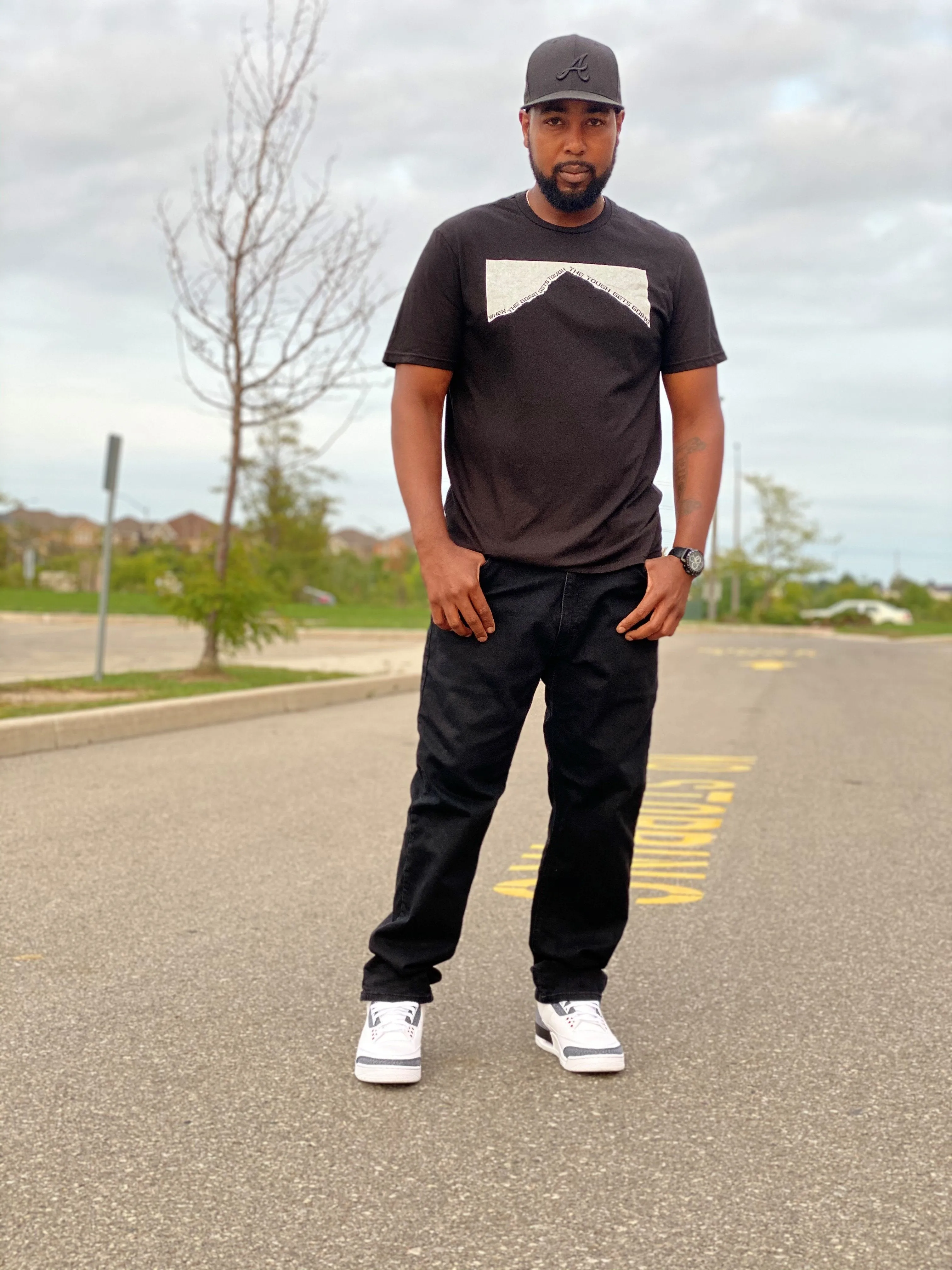 WHEN THE GOING GETS TOUGH, THE TOUGH GETS GOING T SHIRT
