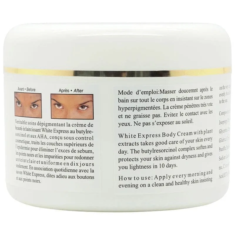 White Express Lightened Skin in 10 Days Extra Whitening Cream 500ml