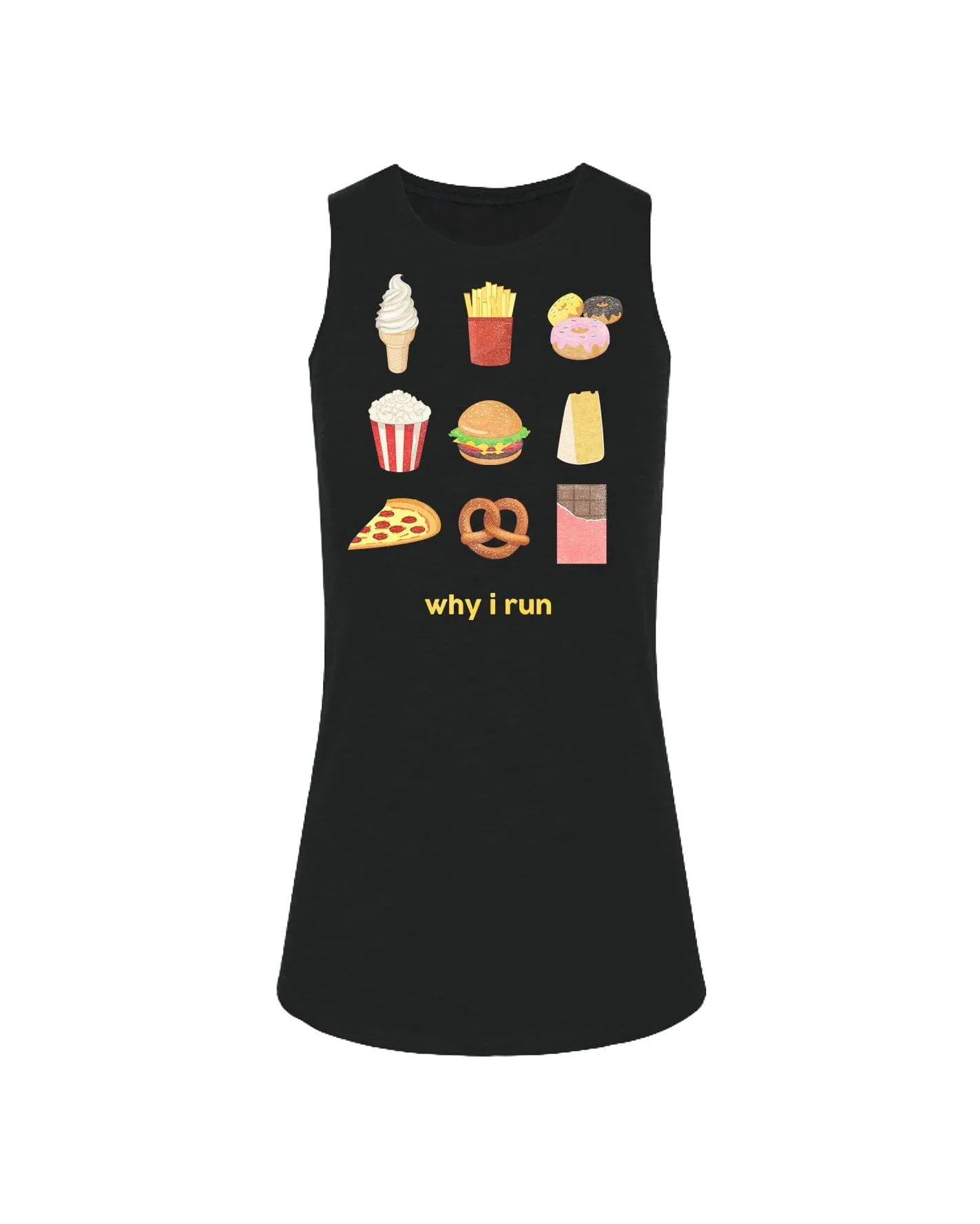 Why I run (junk food)