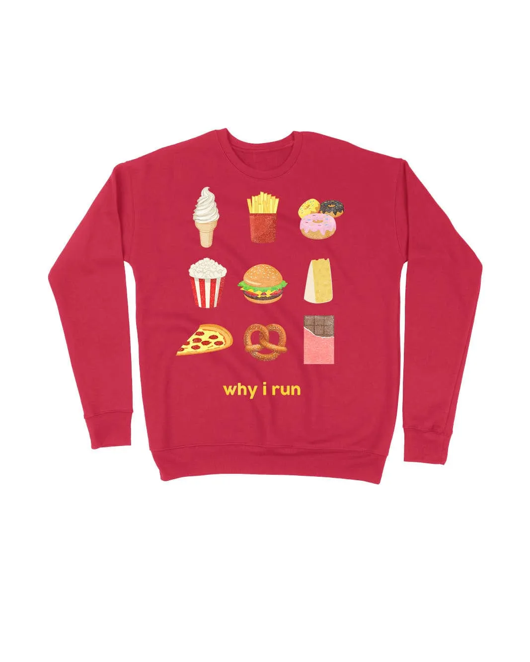 Why I run (junk food)