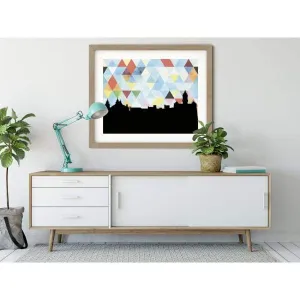 Wilmington, North Carolina geometric skyline