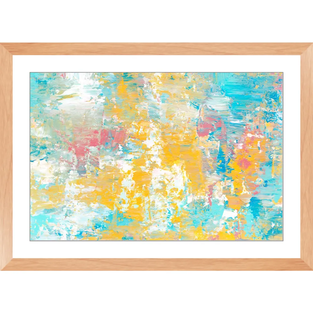 Winter Sunrise Framed Art Print