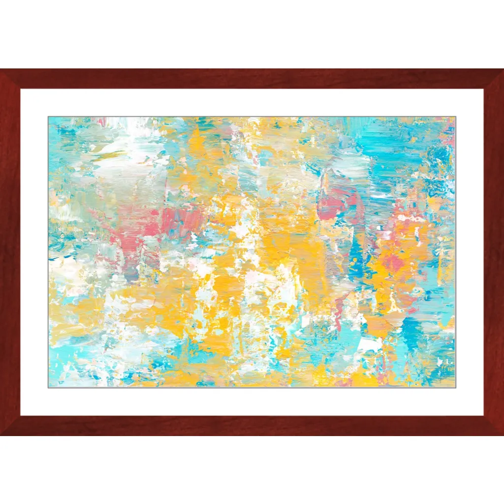 Winter Sunrise Framed Art Print
