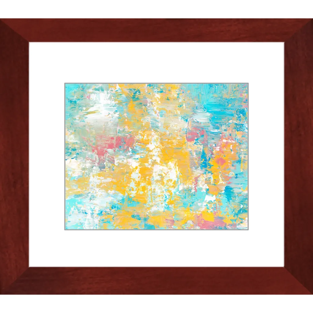 Winter Sunrise Framed Art Print