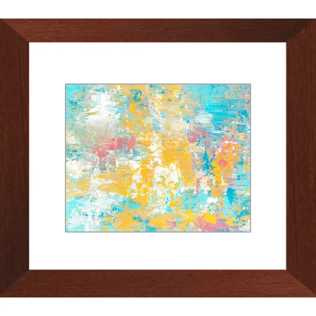 Winter Sunrise Framed Art Print