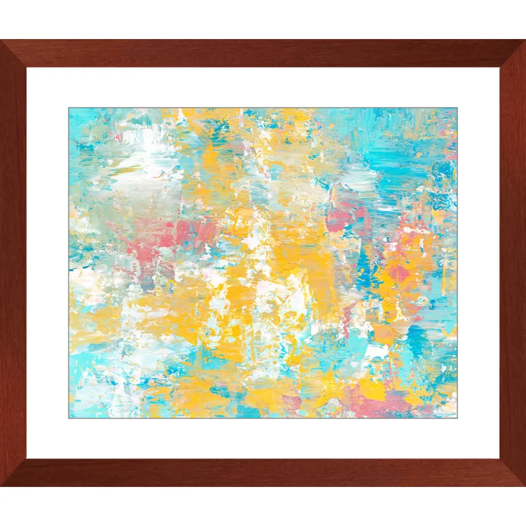 Winter Sunrise Framed Art Print