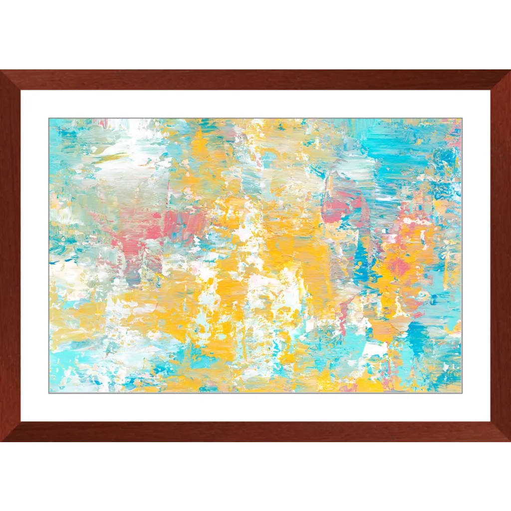 Winter Sunrise Framed Art Print