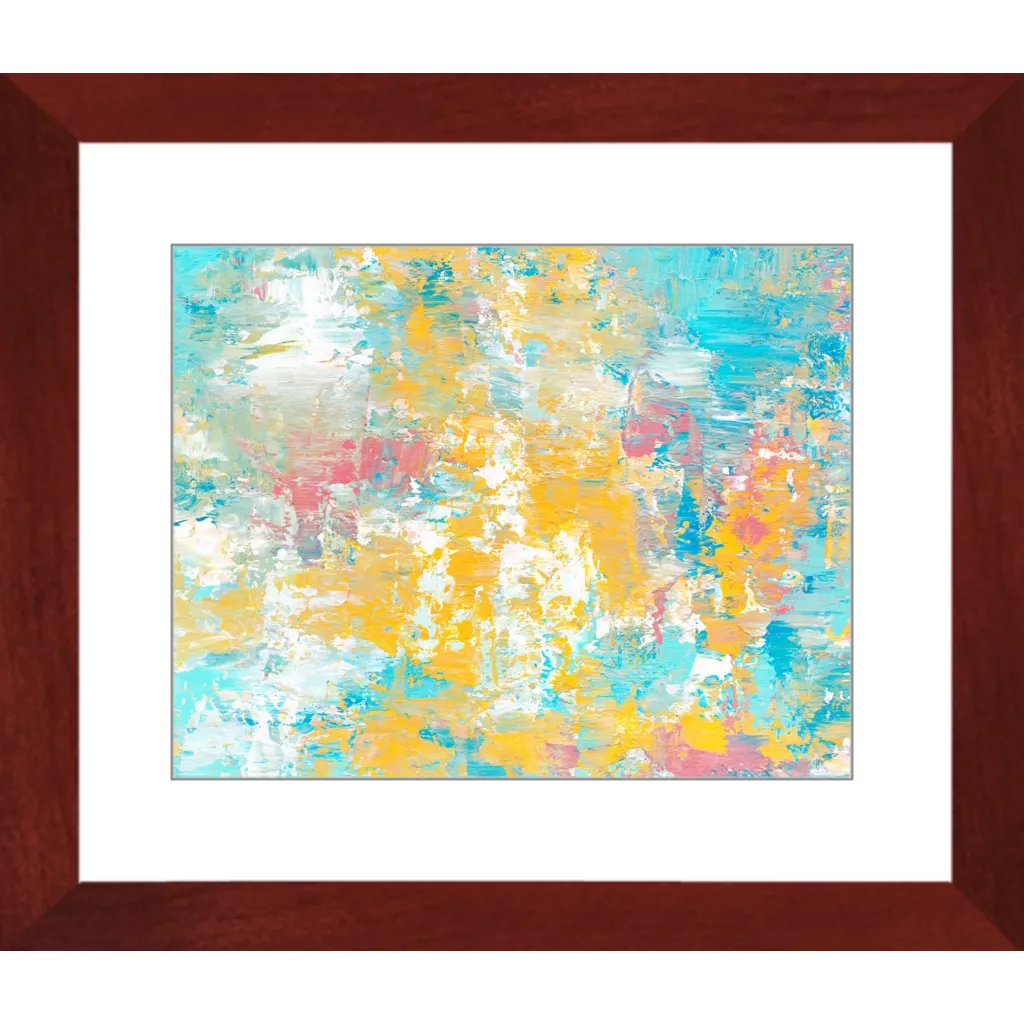Winter Sunrise Framed Art Print