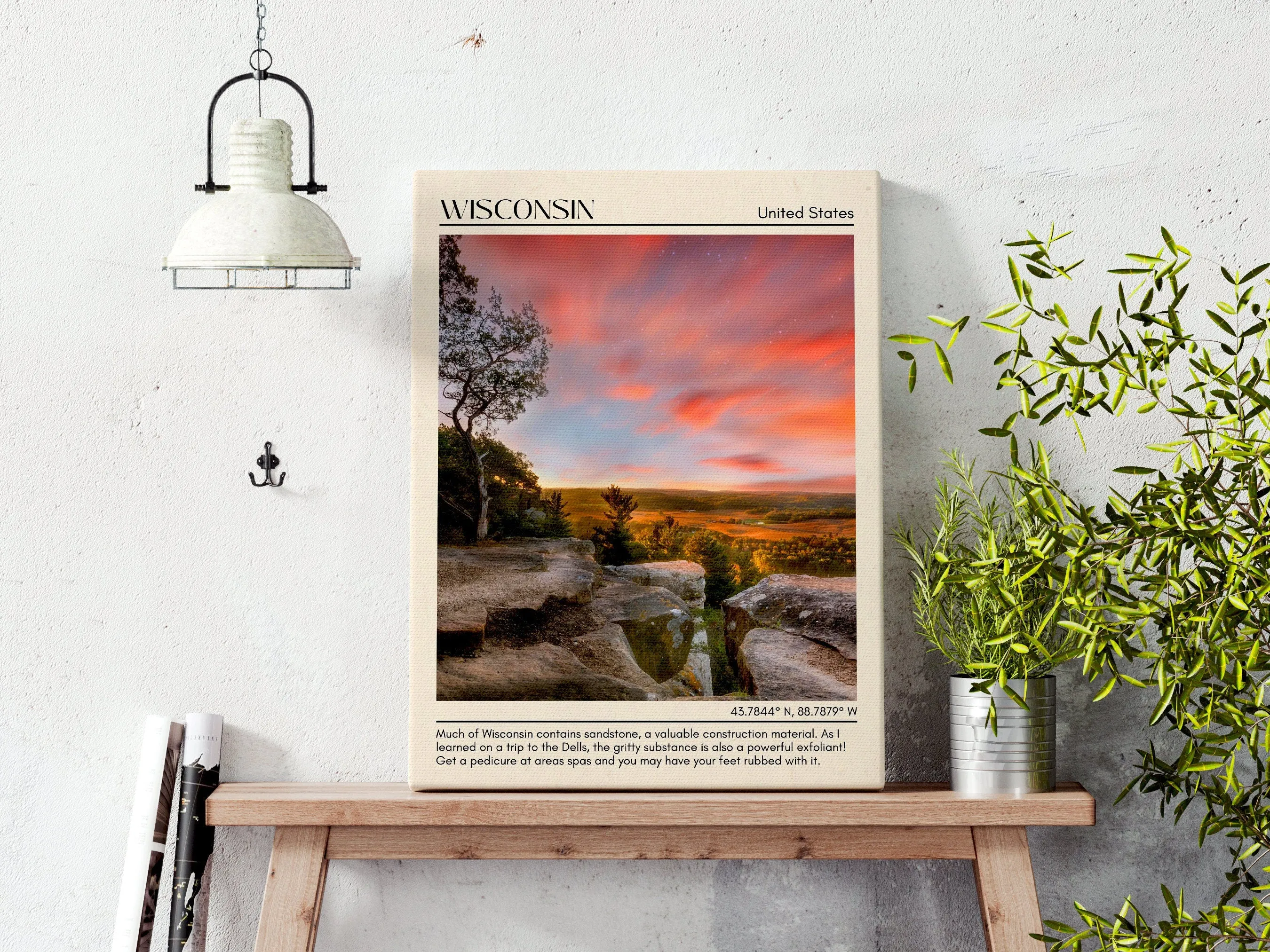 Wisconsin Wall Art, USA