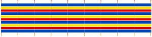 Yello Windbreak 10 Pole Tall