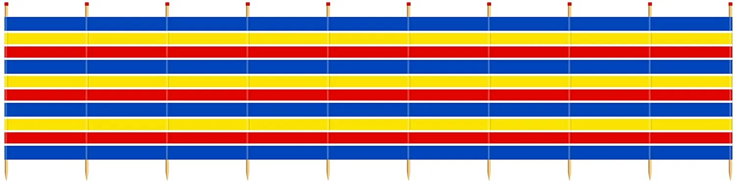 Yello Windbreak 10 Pole Tall