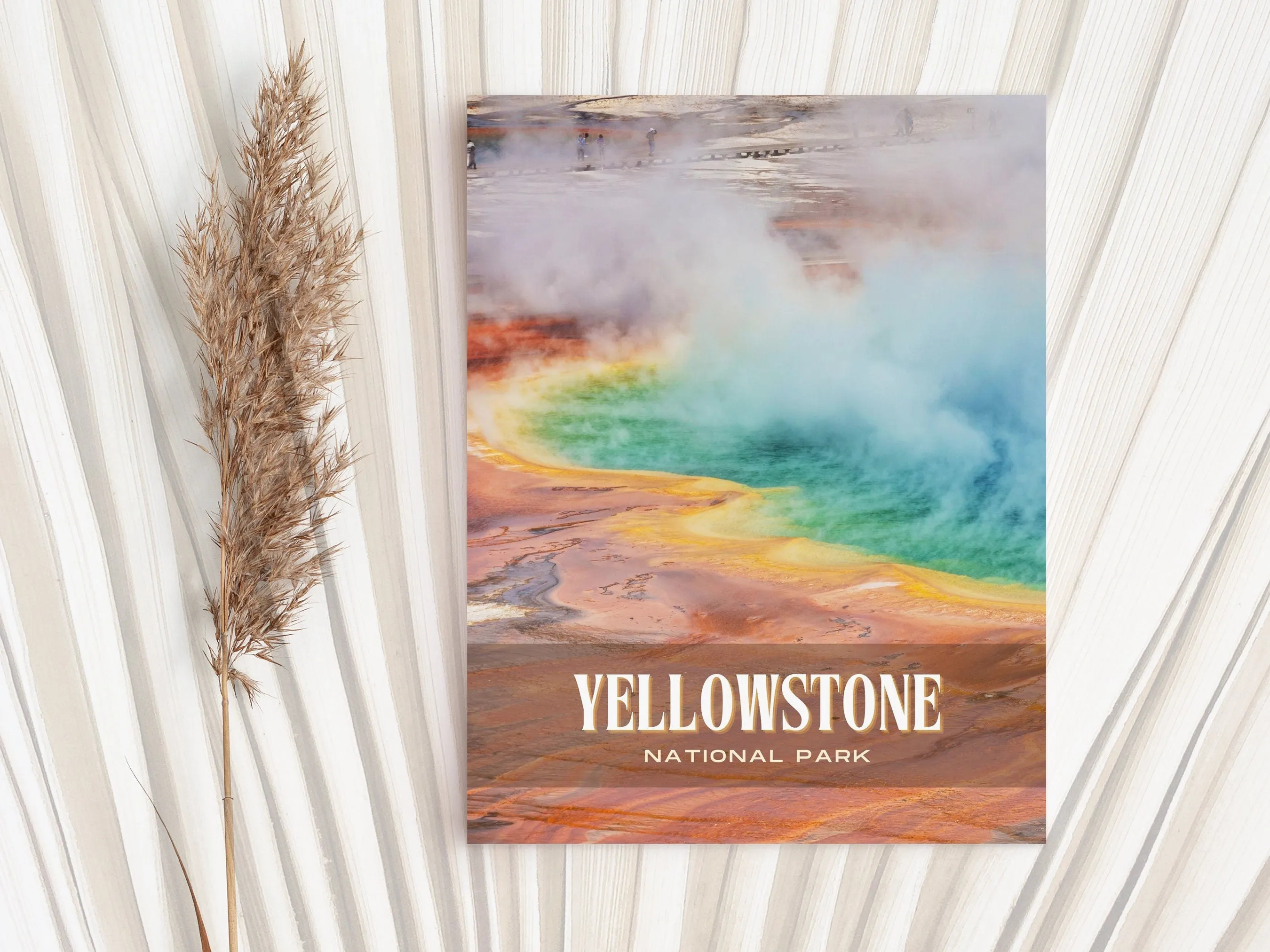 Yellowstone National Park Retro Wall Art