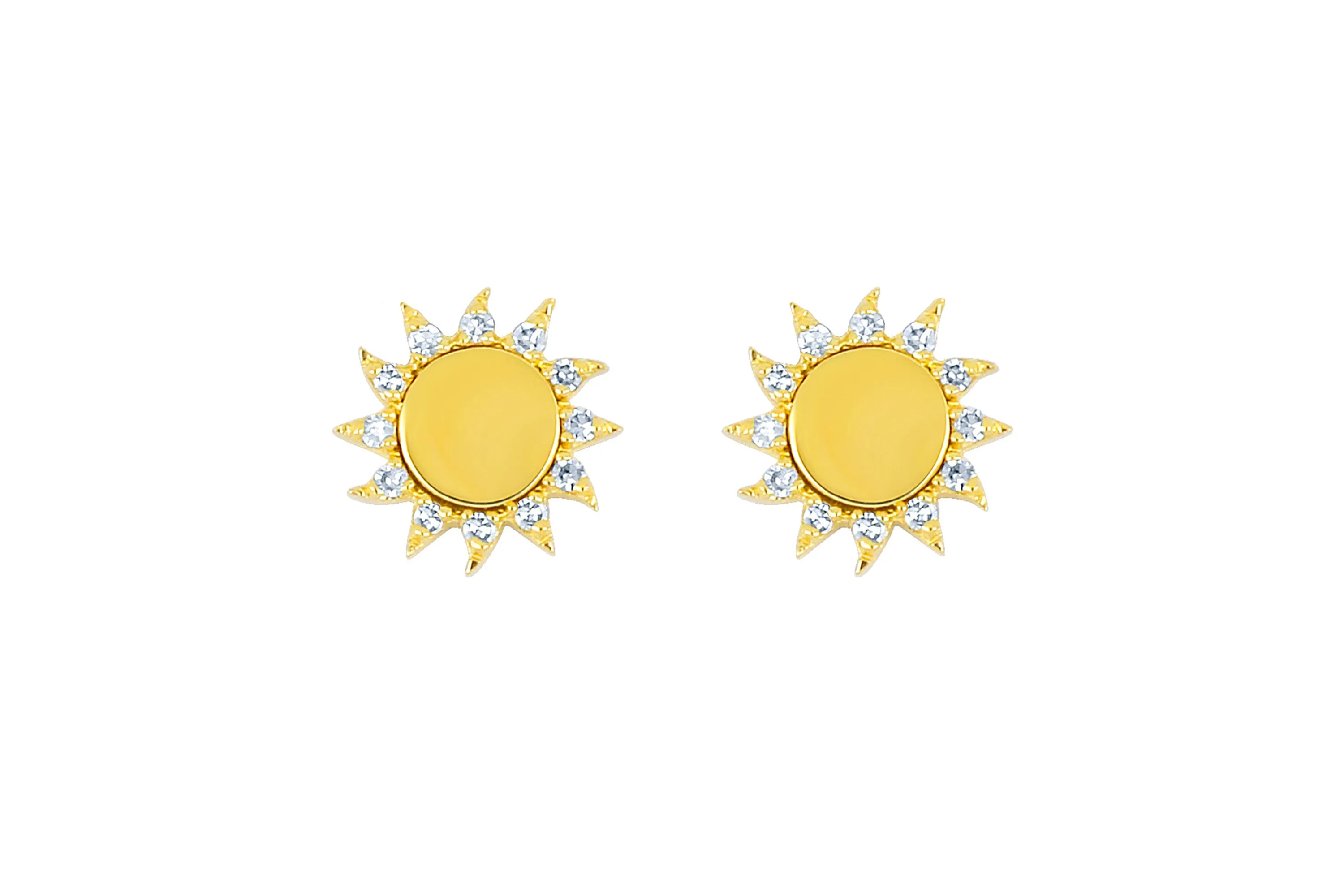 You Are My Sunshine Diamond Stud Earring