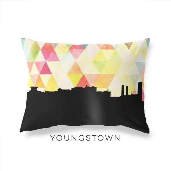 Youngstown, Ohio geometric skyline