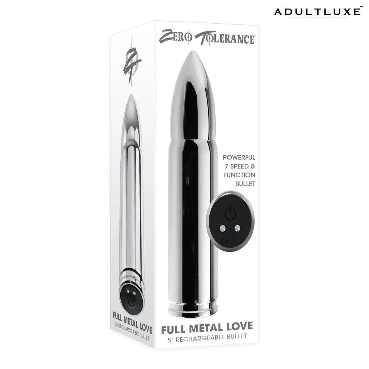 Zero Tolerance Full Metal Love Vibrating Bullet